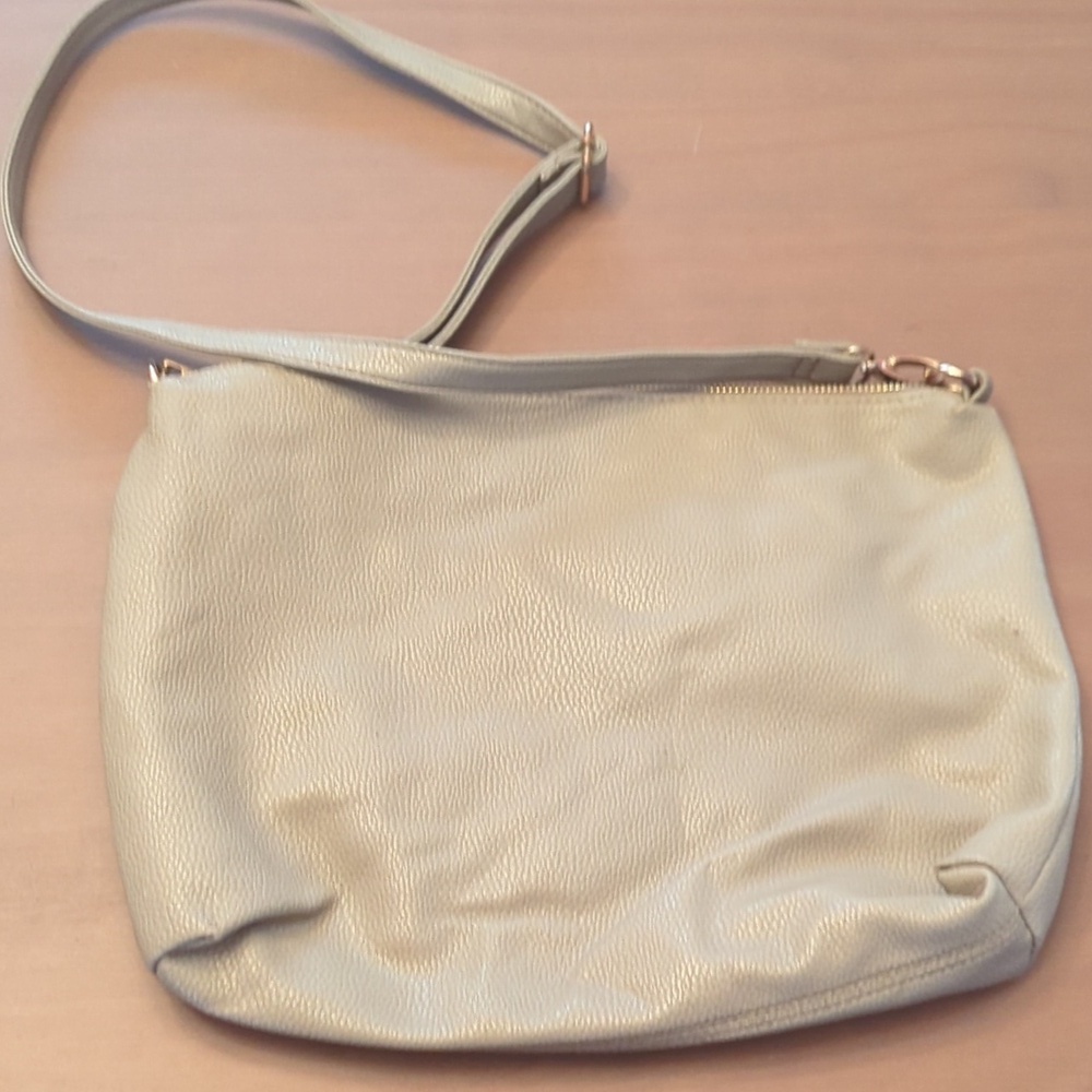 BCBG Crossbody Gray Purse Bag - Picture 5 of 7
